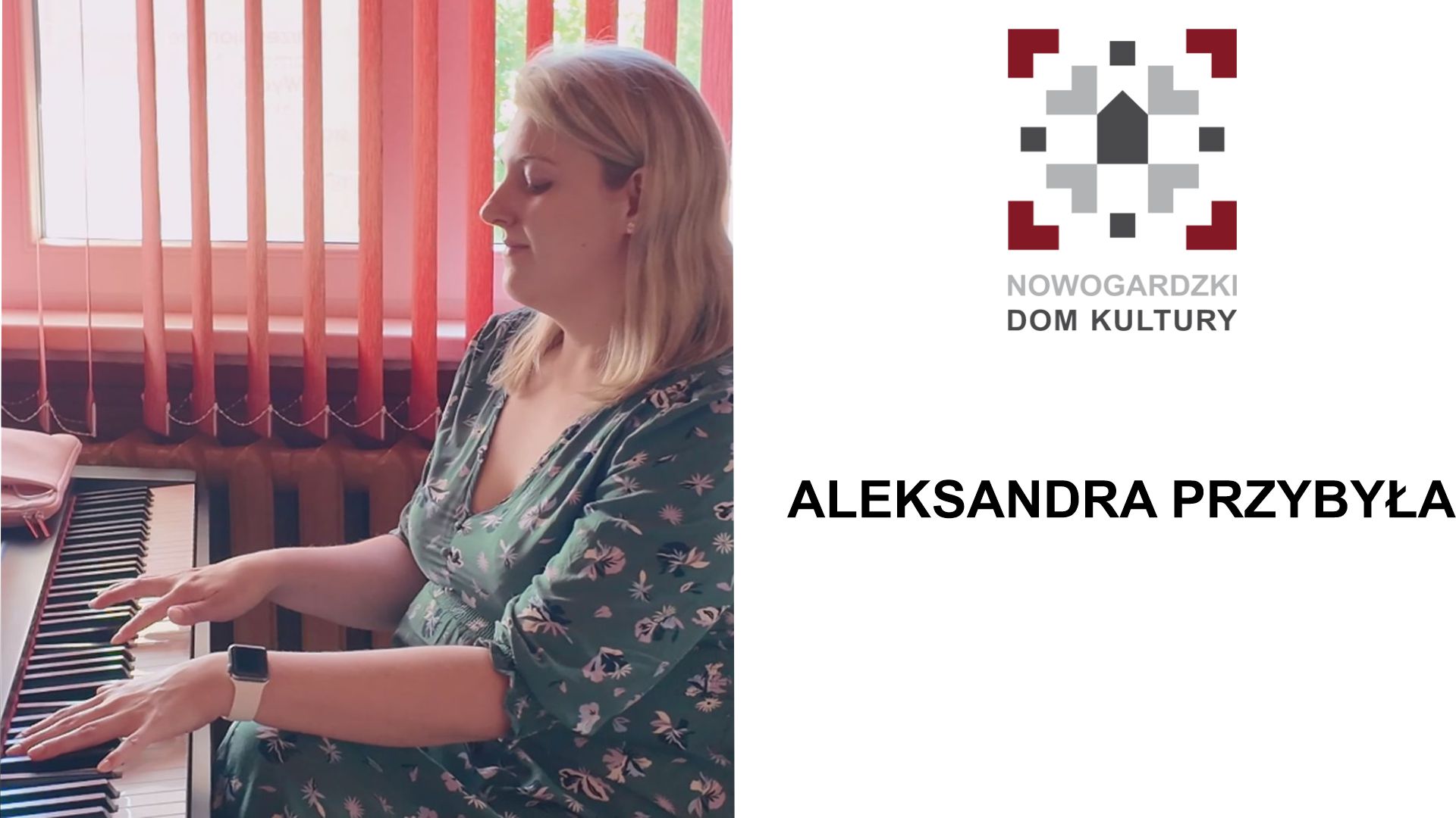 Zaproszenie na zajęcia wokalne | Aleksandra Przybyła